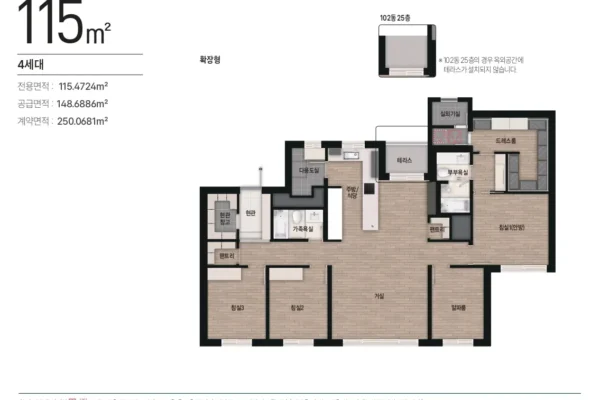 도룡자이 라피크 유닛타입 115