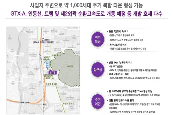 동탄역 헤리움 센트럴 입지안내 03